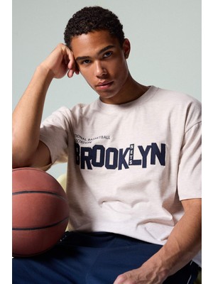 DeFacto NBA Brooklyn Nets Kısa Kollu Tişört G0916AX26SM