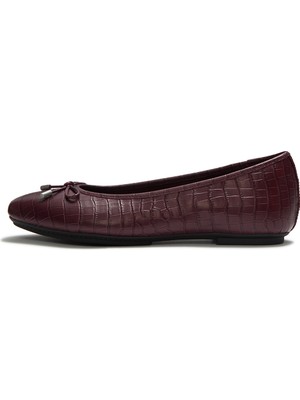 Mary Jane Kadın Babet AAI-090/E19 Fitflop Delıcato Crocodıle Ballerınas