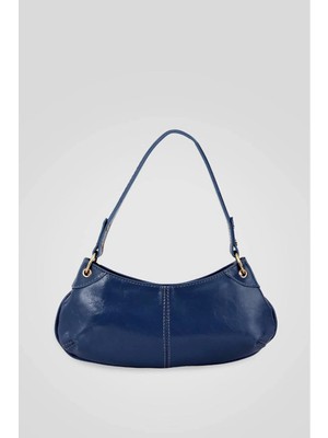Lovely Store Bükreş Model Omuz ve El Çantası Parlak Kırçıllı Yapılı FERMUARLI(33X14)