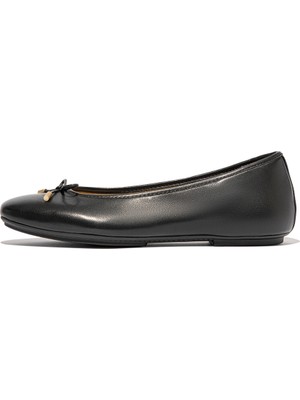 Delicato Kadın Babet HX8-001/167 Fitflop Delıcato Bow Soft Leather Ballet Flats