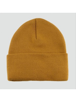 Zero Land Ilkeshop Çift Kat 1 Nci Kalite Renkli Bere (  Bere Eldiven ) - Sarı-2