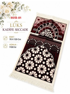 Sedef Kaliteli Kadife Seccade