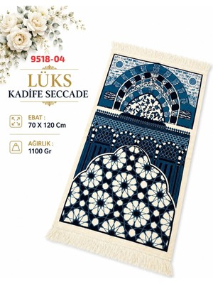 Sedef Kaliteli Kadife Seccade