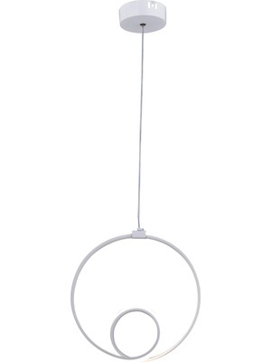 Gusto Lighting Alvina Tekli LED Sarkıt Avize,beyaz 3 Renk Yanabilen LED Avize,modern Salon Oda LED Avize