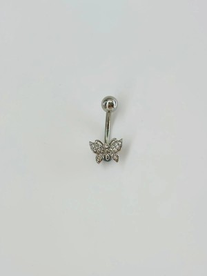 Magicool Kelebek Detaylı Göbek Piercing