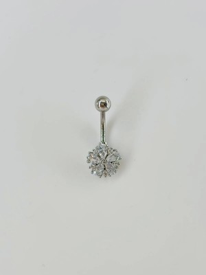 Magicool Çiçek Detaylı Göbek Piercing