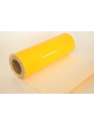 Parlak Sarı Yapışkanlı Kaplama Folyosu 75 cm x 5 mt