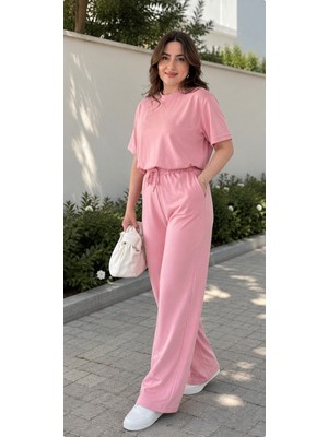 Esra Butik 3 Renk Kadın Ikili Takım Salaş Oversize Günlük Kombin