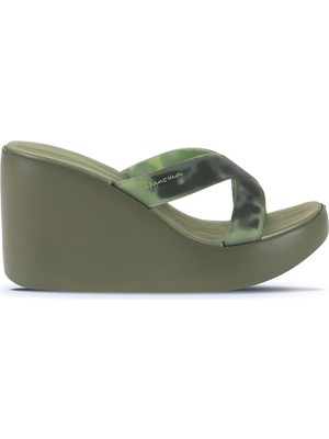 Yeşil Ip Ipanema High Fashion Slide Kadın