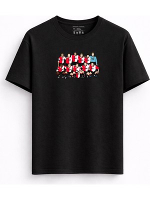 Rabona Fashion Feyenoord 2002 Efsane Kadro Retro T-Shirt