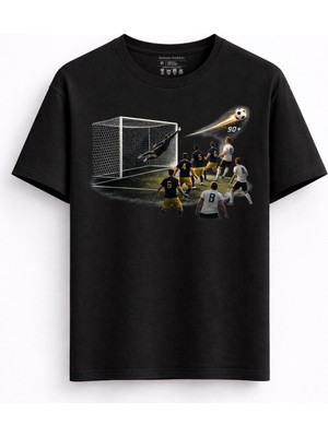 Rabona Fashion Thunder Goal Vintage Soccer T-Shirt