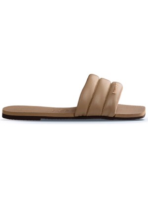 Pembe Havaianas Havaianas Kadın Düz Metal Logolu Terlik