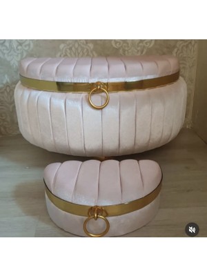 Asil Home Elegance Mdf Kapitone Söz Nişan Bohça Düğün Gelin Çeyiz Sandık Seti D Model