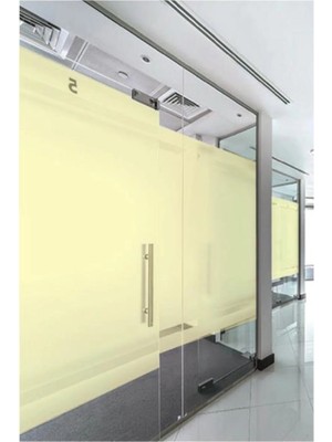 Açık Fildişi Cam Kumlama 122 cm x 2 mt