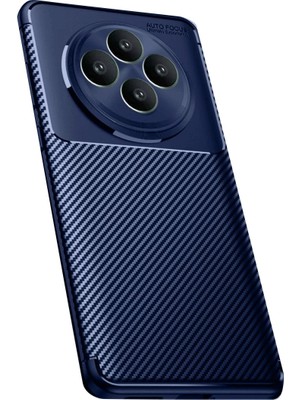 Magicool Oppo Reno 11 Fs Kılıf Auto Focus Karbon Kapak - Lacivert