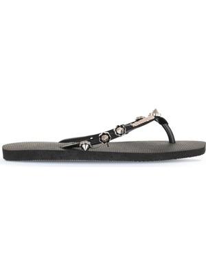 Siyah Havaianas Havaianas Slim Square Luxury Kadın Terlik