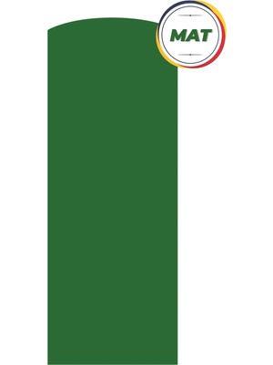 Mat Yeşil Yapışkanlı Kaplama Folyosu 61 cm x 3 mt