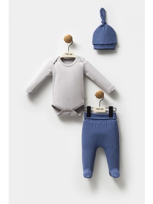 Moi Noi Şapkalı Badi Pantolon MNB5320 Navy Blue