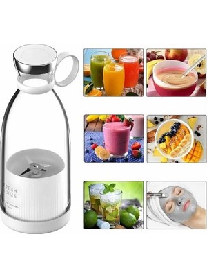 Beruflic U Geçirmez Kablosuz Şarjlı Dayanıklı Taşınabilir Mini Blender