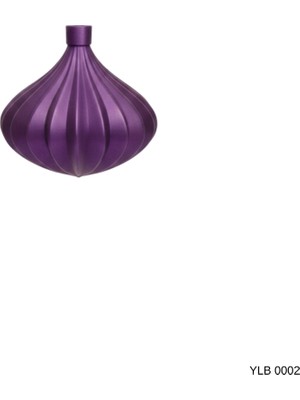 Ulugo Mor Spiral Desenli Büyük Boy Dekoratif Yılbaşı Süsü