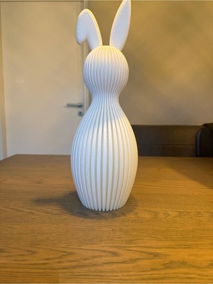 DU&ER Küpeşte Kulak Tavşan Dekoratif Figür – Modern Paskalya Bunny Minimal Duvar & Masa Süsü