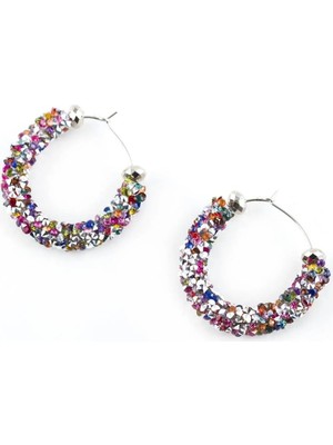 Osense Swarovski Fitil Küpe
