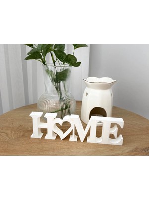 DU&ER Home Yazılı Kalpli Dekoratif Masaüstü Obje