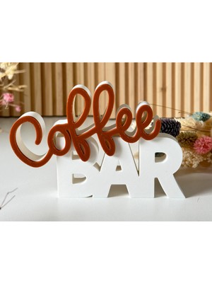 DU&ER Kahve Bar Yazısı – Duvar & Dekoratif Aksesuar