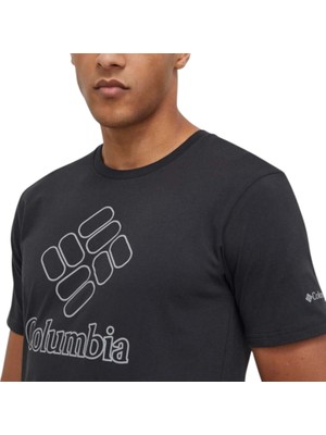 Columbia Pacific Crossing™ Iı Graphic Omni-Wick™ Erkek T-Shirt