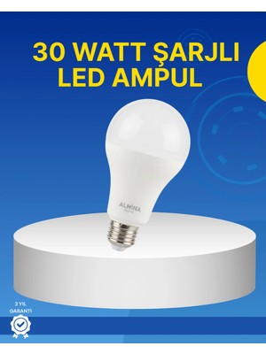 Sayarmarkt Ev ve Iş Yeri Için Şarjlı LED Ampul