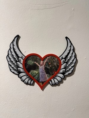 DU&ER “love” Dekoratif Fotoğraf Çerçevesi – Romantik Masa & Raf Aksesuarı