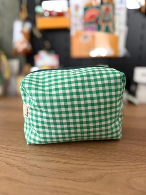 Fiorbag Fermuarlı ve Astarlı Makyaj Çantası Tek Bölmeli Takı Organizeri Yıkanabilir Çok Amaçlı El Çantası