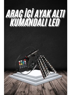 Sayarmarkt Araç Içi Kumandalı Neon LED Seti