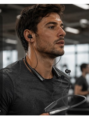 Epilons Boyun Askılı Bluetooth Kulaklık Extra Bass ve Ses Değiştirme Modlu