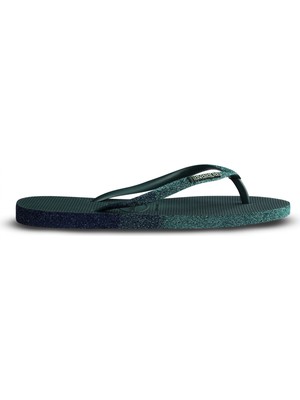 Yeşil Havaianas Havaianas Metal Logolu Kadın Terlik