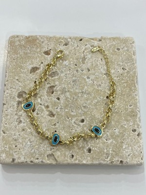 Xuping Jewelry Gözlü Kalp Bileklik