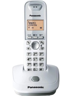 Panasonic Panasonıc KX-TG2511 Kablosuz LCD Ekranlı Telefon Beyaz