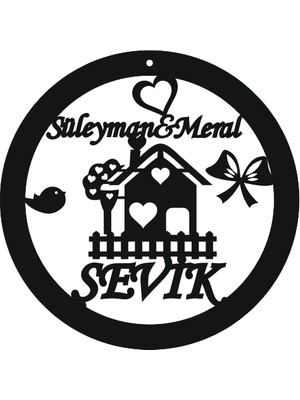 Hsc Bilişim Ahşap Kapı Süsü