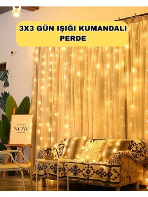 Zaman Ayarlı 8 Modlu Günışığı Perde LED Işık USB Çalışma Nemere