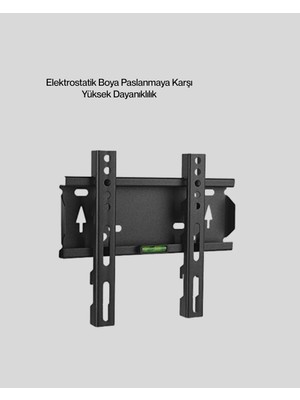 32 Inç LED Tv Uyumlu Duvar Askı Aparatı Güvenli Sabitleme