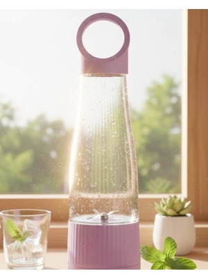 Beruflic Pratik Kullanımlı USB Şarjlı Meyve ve Smoothie Blender