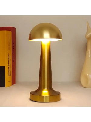 Motto Ticaret Şarjlı Masa Lambası Mantar Lamba (5517)