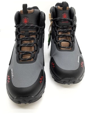 Lumberjack Burk Gri-Siyah Su Geçirmez Outdoor Erkek Bot 41 Numarada Kışlık ve Rahat Taban