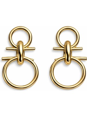 Treasure&co. Altın Kadın Küpe TCAY-080