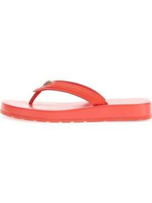 Guess Turuncu Kadın Terlik FLJCNYELE24