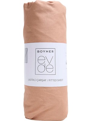 Boyner Evde Pembe Fitted Tek Kişilik Lastikli Çarşaf Nora