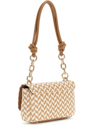 Guess Bej Kadın Omuz Çantası HWWG7691190
