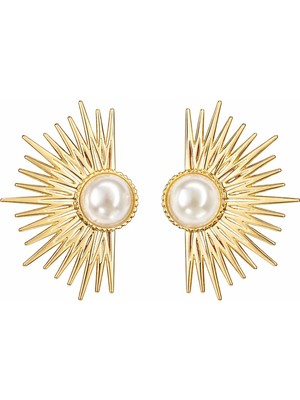 Treasure&co. Altın Kadın Küpe TCAY-077