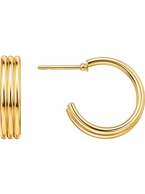 Treasure&co. Altın Kadın Küpe TCAY-100