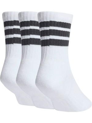 Adidas Beyaz Unisex Çocuk Çorap JZ0531 3s Kd C Crw 3p